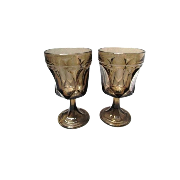 vintage gray goblets 