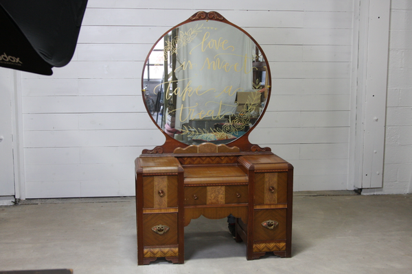 Waterfall Vanity Happily Ever After Rentals