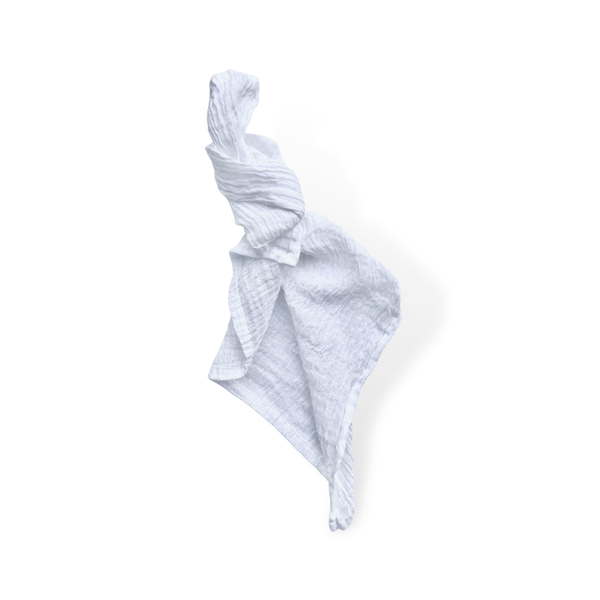 White textured napkin hire adelaide