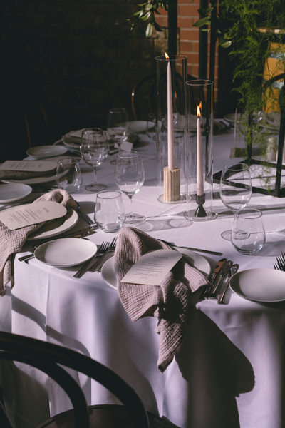 Ash Grey Napkin Hire Adelaide 