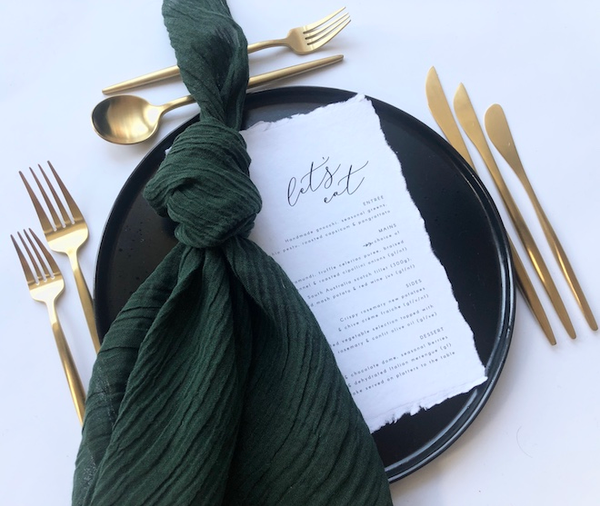 Gold Cutlery Hire Adelaide
