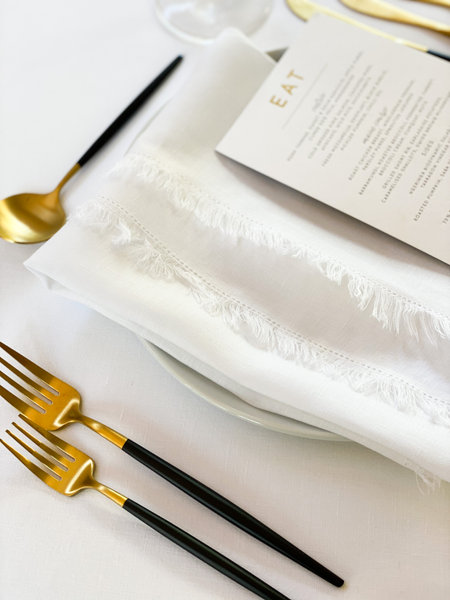 black and gold cutlery hire adelaide