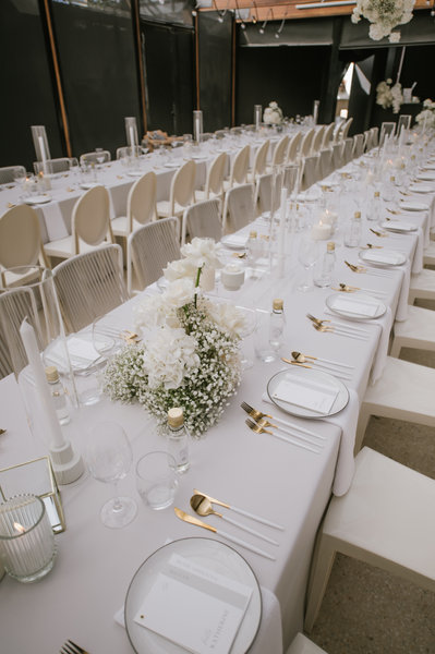 Ash dove grey trestle table cloth hire adelaide