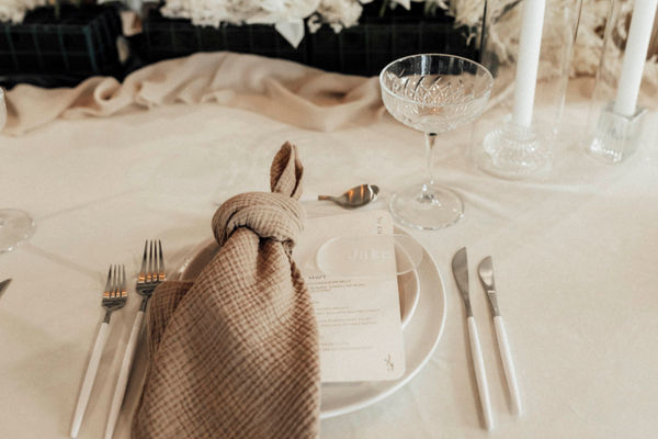 Mochae Brown Napkin Hire in adelaide