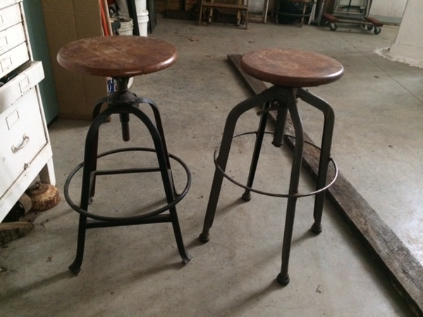 Vintage Farm Stool