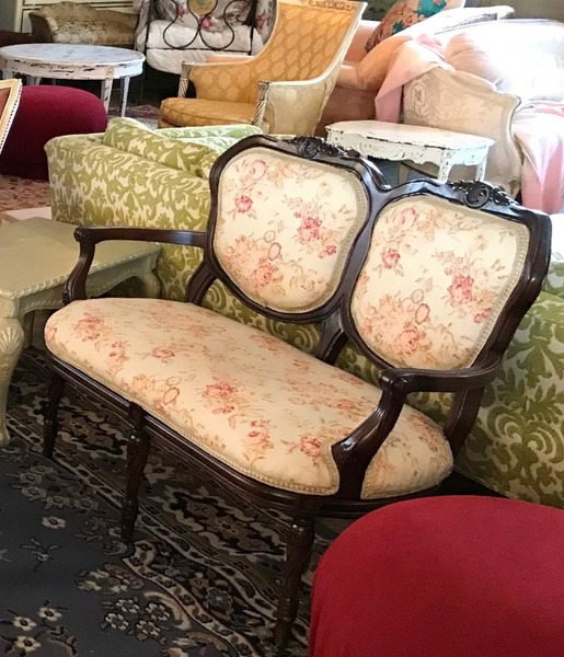 Floral Settee