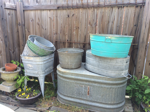 Galvanized Bucket Collection