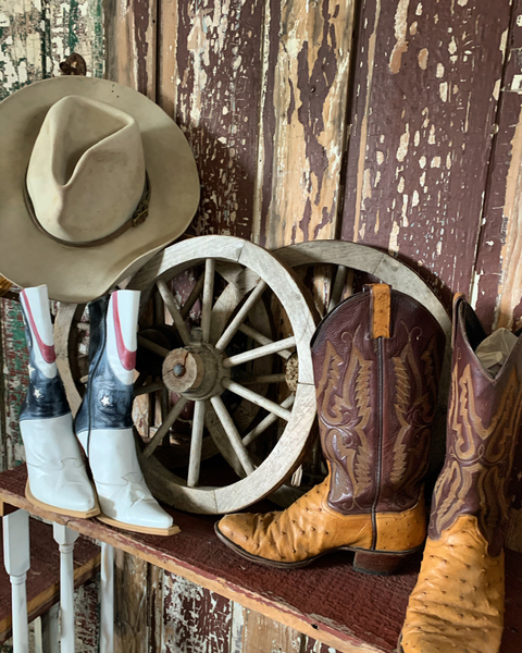 Ostrich Western Boots