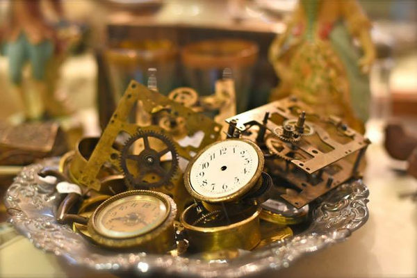 Bowl of Tiny Clock Parts