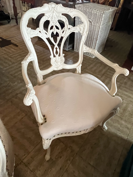 Bianchina White Armchair