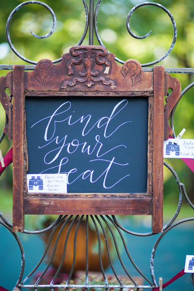 Chairback Chalkboard