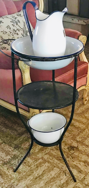 Vintage Wash Stand-LBL