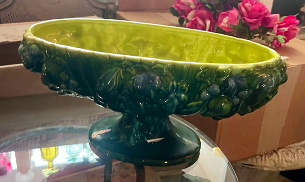 Green Compote Planter