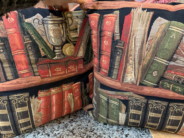 Library Book Pillow