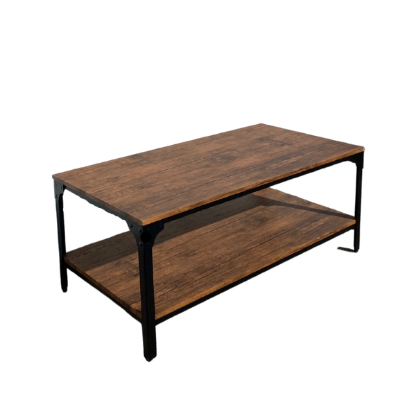 Coffee Table: Wood Two Tier