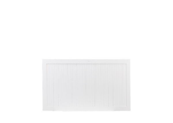 white beadboard shadowbox bar insert 