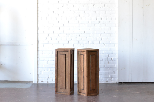 Wooden Pedestals