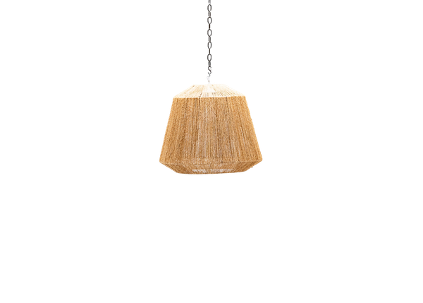 neutral Jute Chandelier 