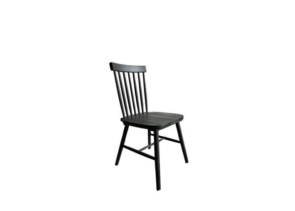 traditional black dining chair 