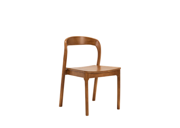 contemporary wood dining chair rental