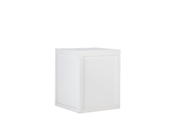 large white square column