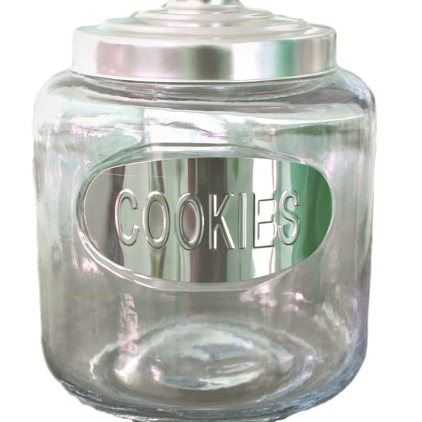 Glass Cookie Jars with Lids