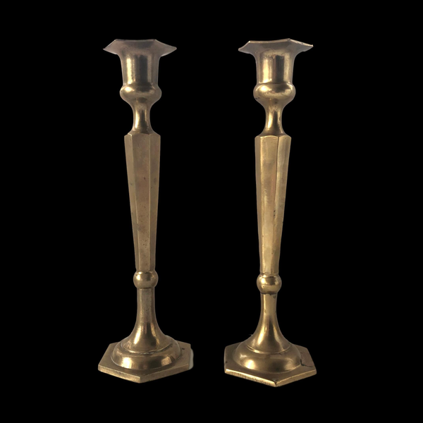 Brass Candlesticks #B348