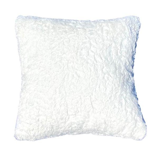White "Snowball" Pillow
