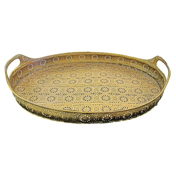 Gold Medallion Tray