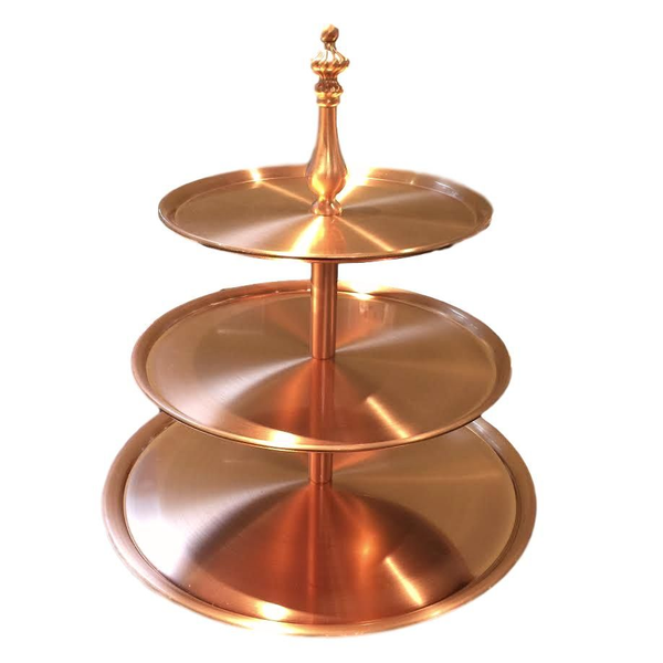 Copper 3 Tier Stand