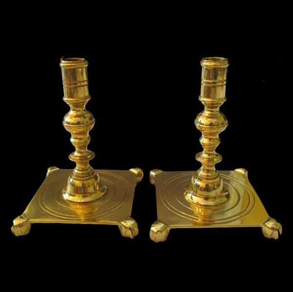 Brass Candlesticks #B324