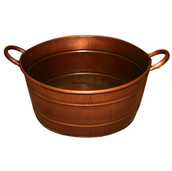 Copper Coloured Metal Beverage Buckets