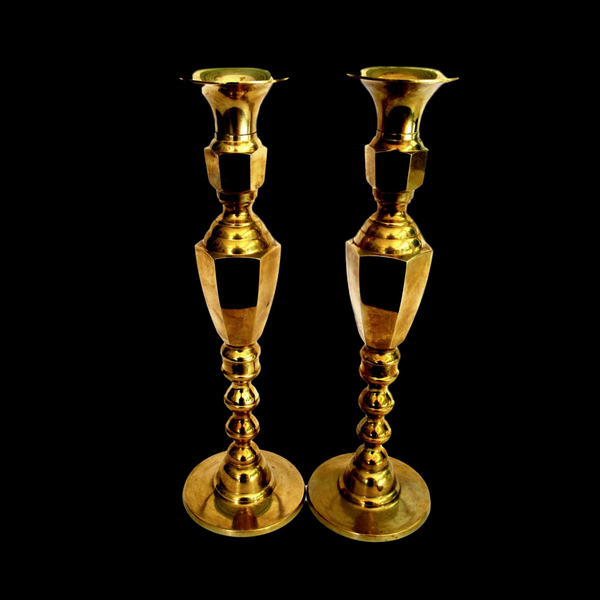 Brass Candlesticks #B328