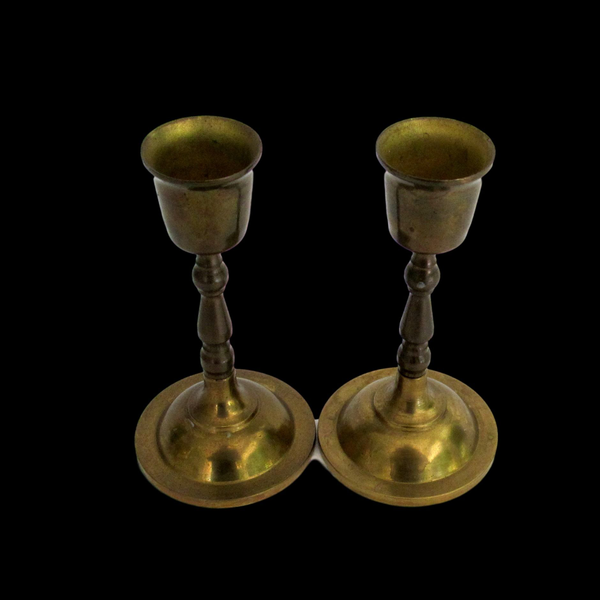 Brass Candlesticks #338