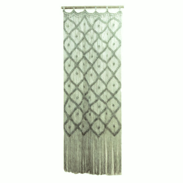 Green Macrame Backdrop