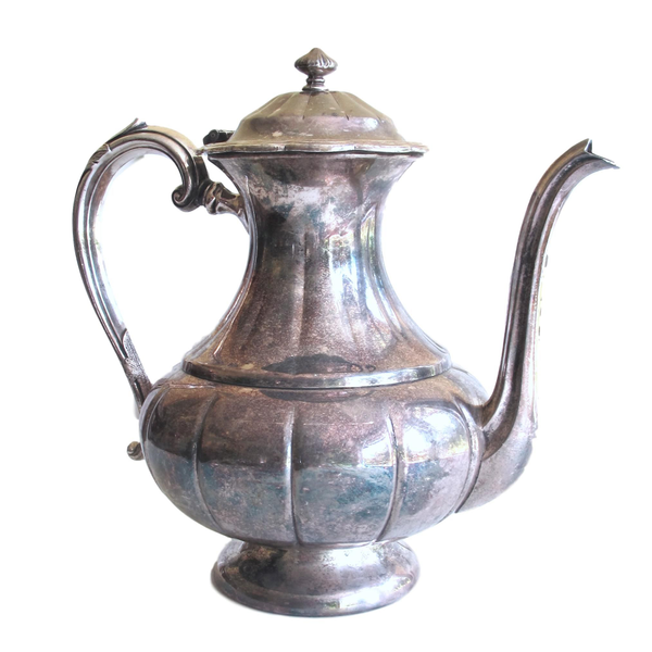 Vintage Silver Teapot - S1