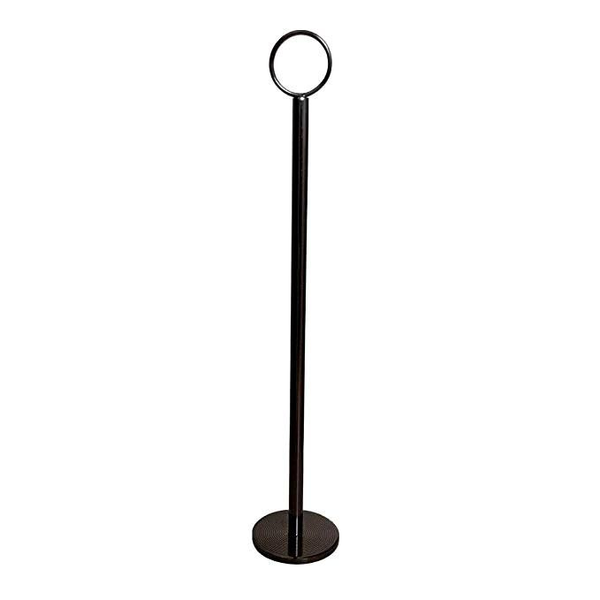 Black Metal Table Number Holders