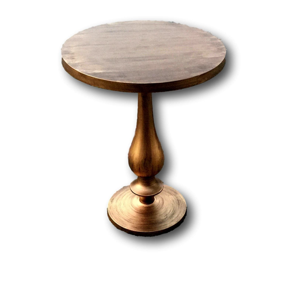 Brushed Gold Metal Accent Tables