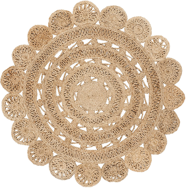 5' Round Jute Rug