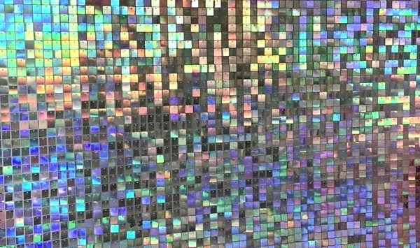 Iridescent Shimmer Wall