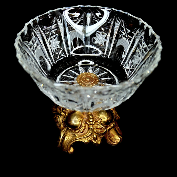 Crystal Footed Bowl "Starla"