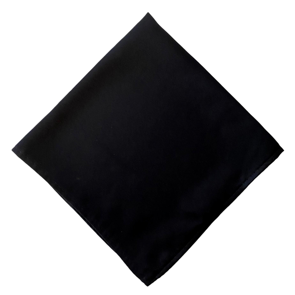 Black Lamour Satin Table Napkins