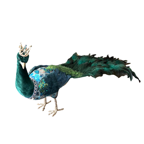 Green Peacock - 32" Long Overall