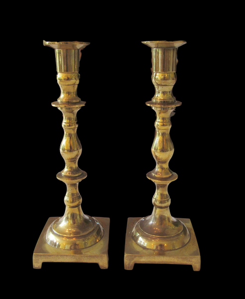 Brass Candlesticks #B317