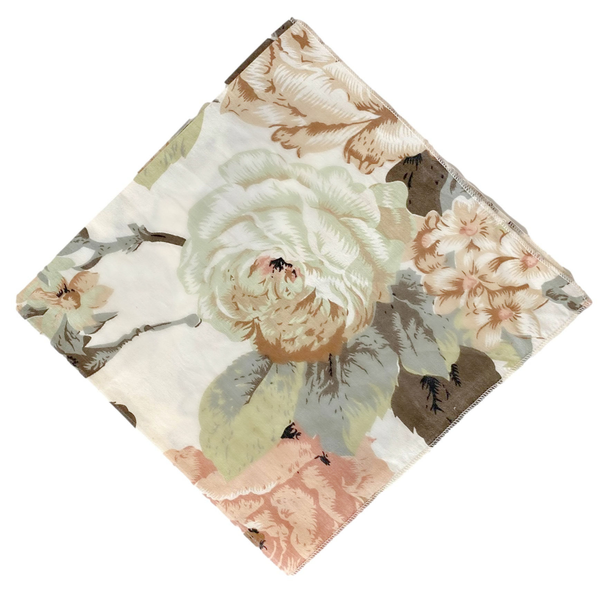 Peony Floral Cotton Napkins