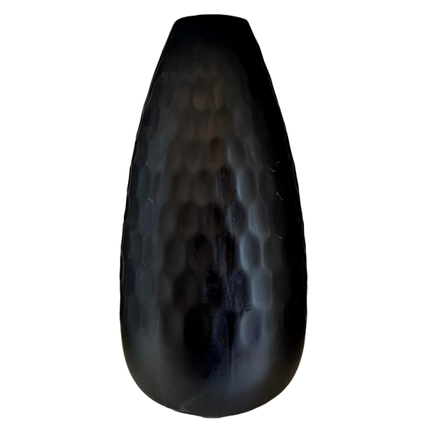 Extra Large Black Honeycomb Vase