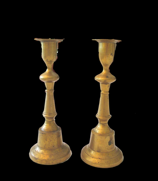 Brass Candlesticks #322