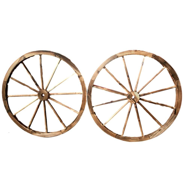 Large Wooden Wagon Wheels