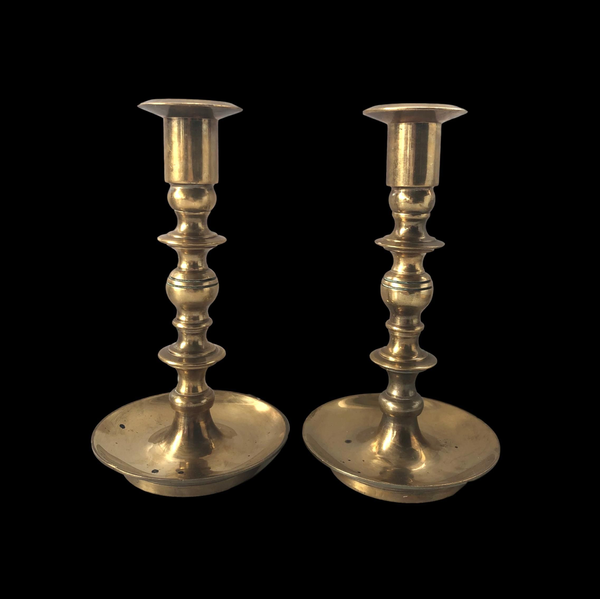 Brass Candlesticks #B349