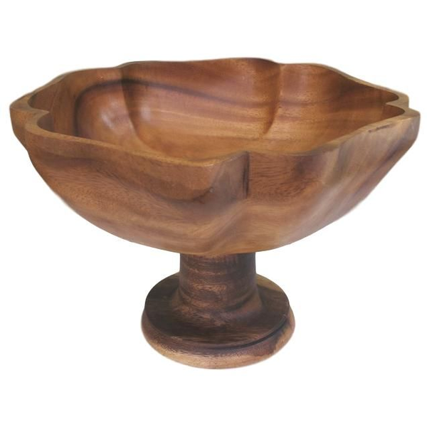 Wood Food Bowl